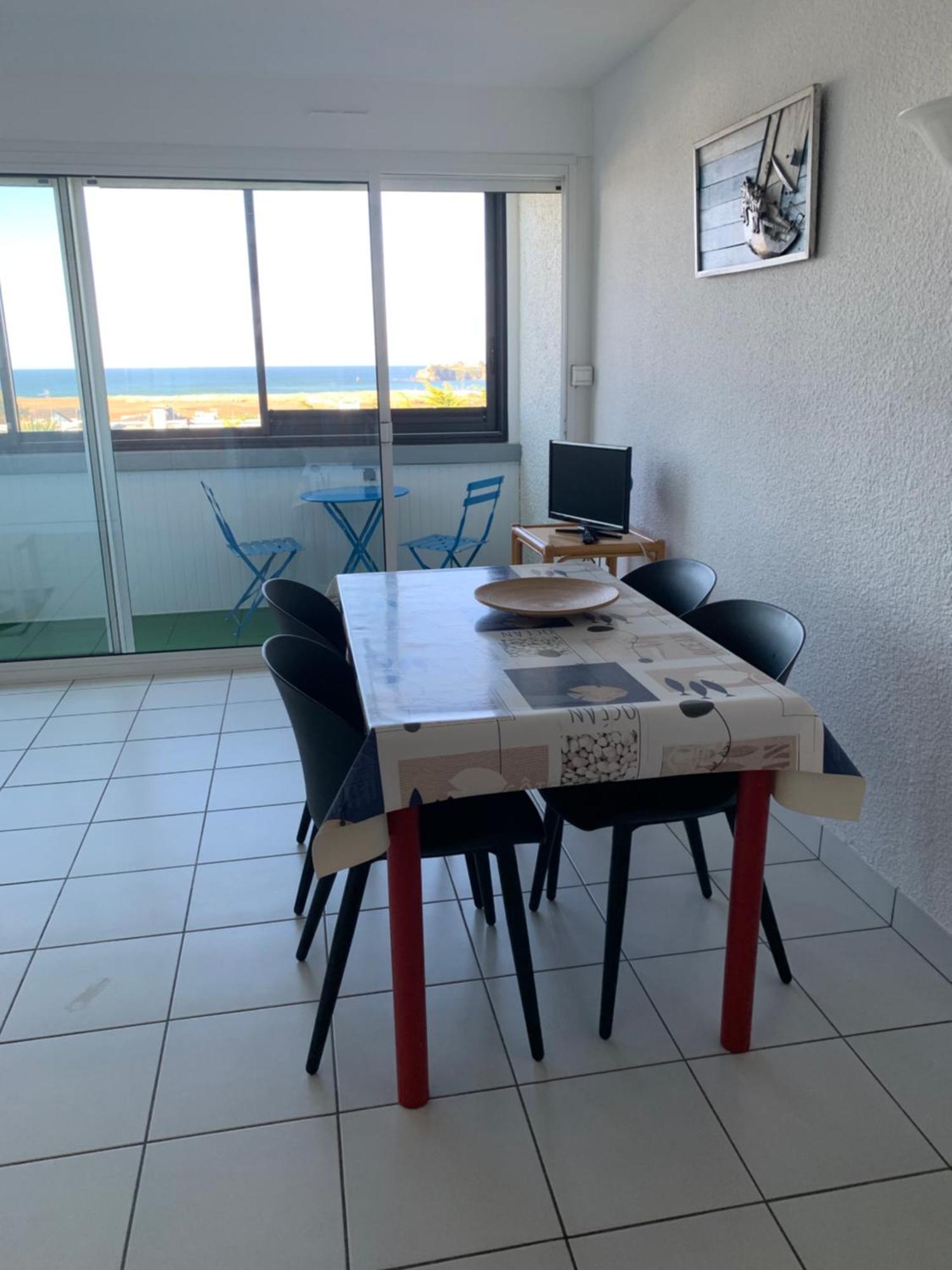 Appartement ,Le Trimaran, Avec Vue Sur L'Ocean Guidel Luaran gambar
